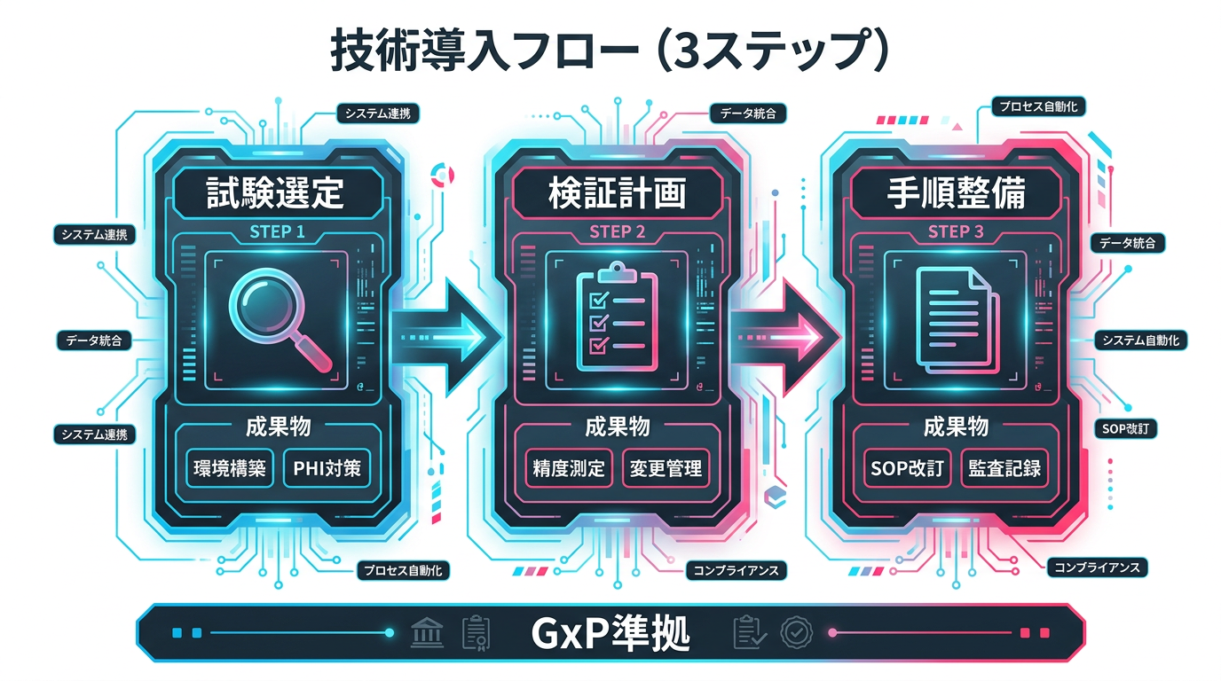 医療文書AIレビュー導入の3ステップ